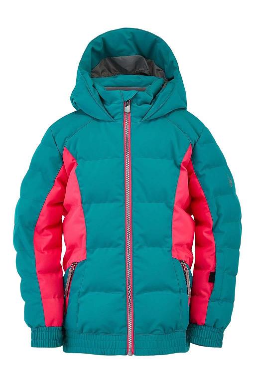 Chaqueta de plumón Spyder Atlas Sintético Verdes Rojos Para Poco Niñas Mexico MX12389